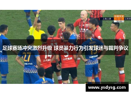 足球赛场冲突激烈升级 球员暴力行为引发球迷与裁判争议